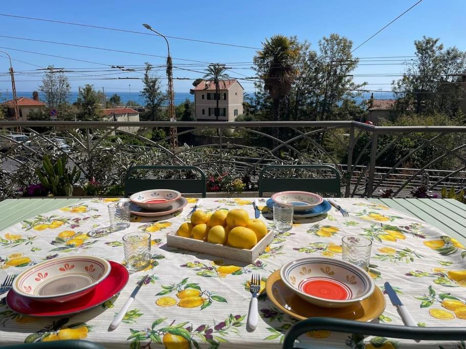 Casa Visconti, Bordighera, Vista Mare Εξωτερικό φωτογραφία